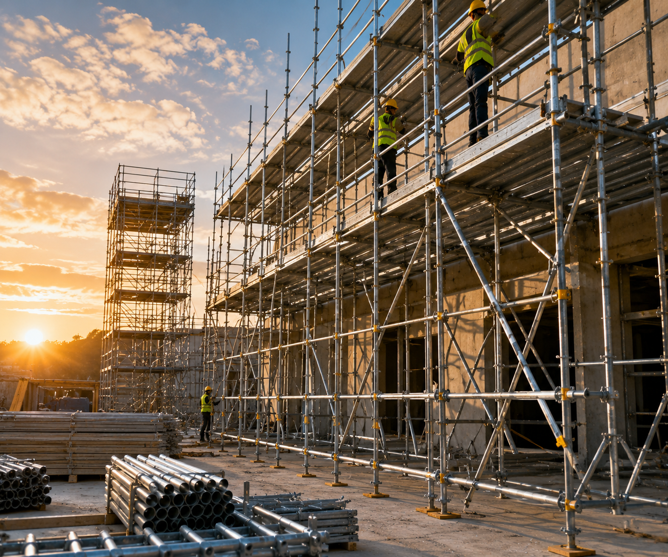 Scaffolding and Aluminum Scaffolds for Modern Construction Projects