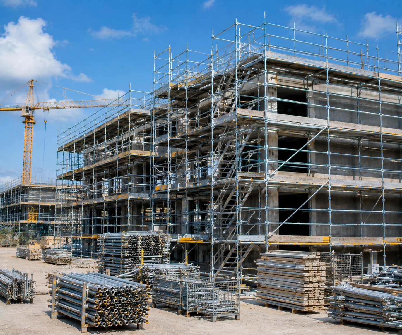 Safeway Scaffolding and Accessories for Construction Safety