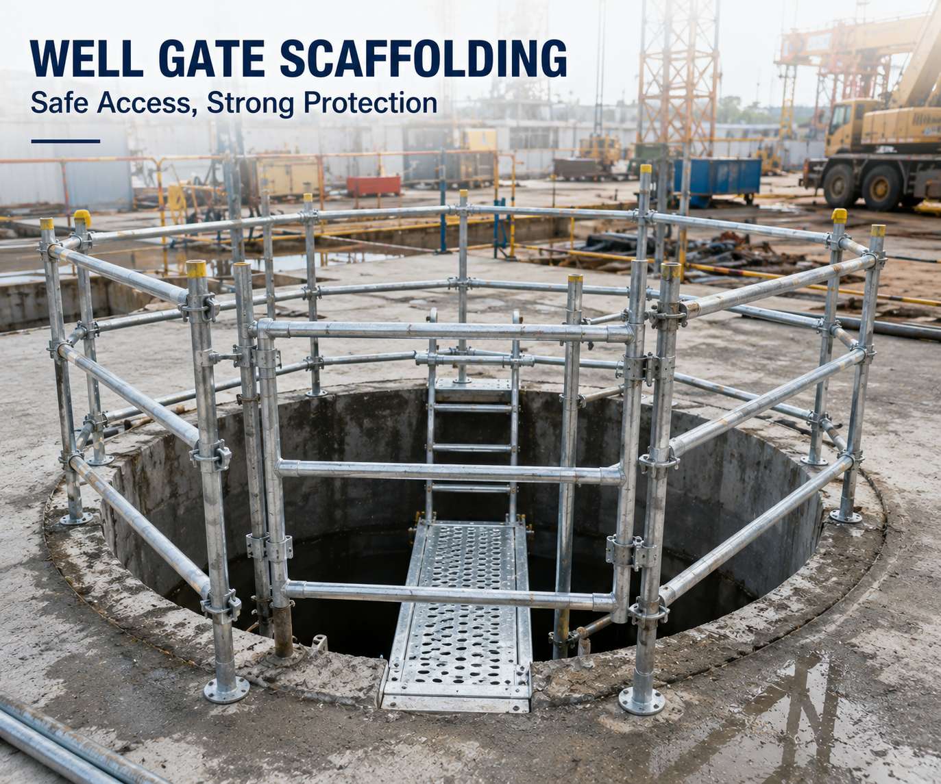 Well Gate Scaffolding: A Safe and Efficient Access Solution for Construction Projects