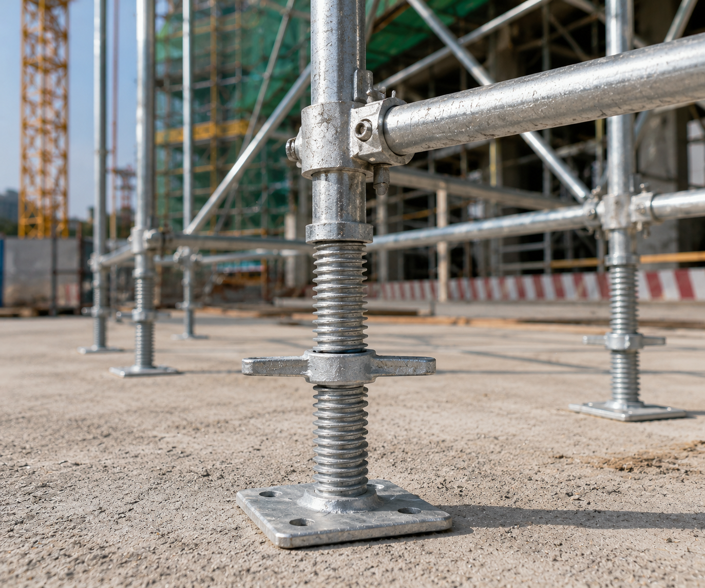 Base Jack Scaffolding: The Foundation of a Stable Scaffolding System