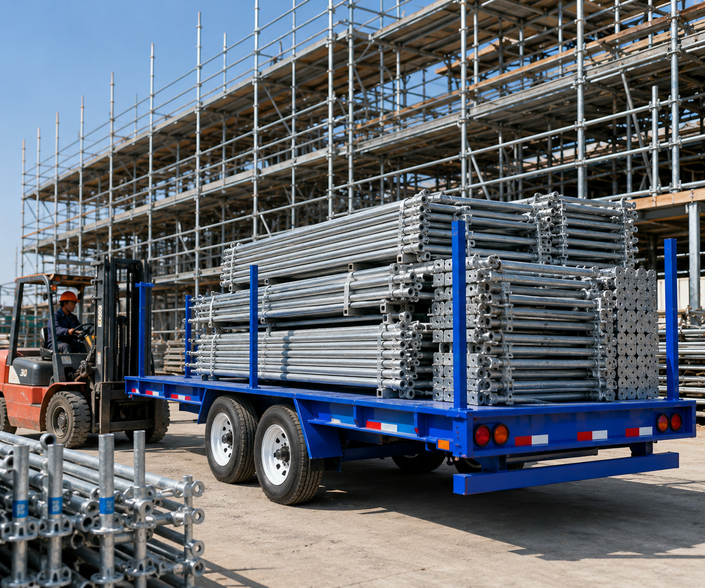 Scaffolding and Scaffold Trailers: Efficient Solutions for Safe Access and Easy Transportation