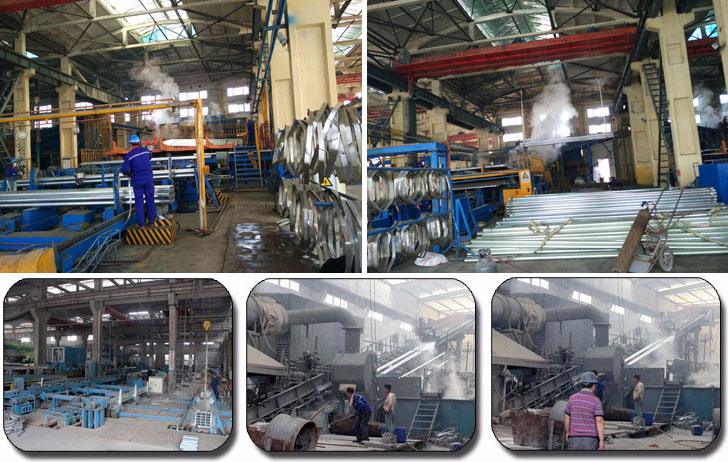 Galvanized production line