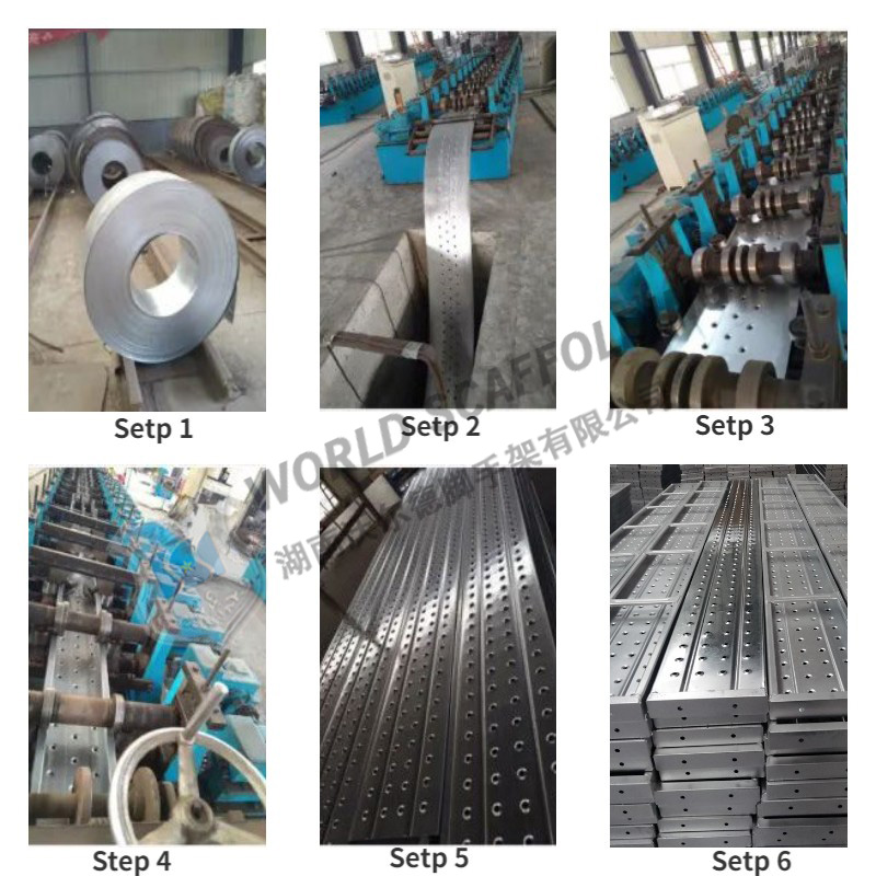 scaffolding plank manufacturing process ending