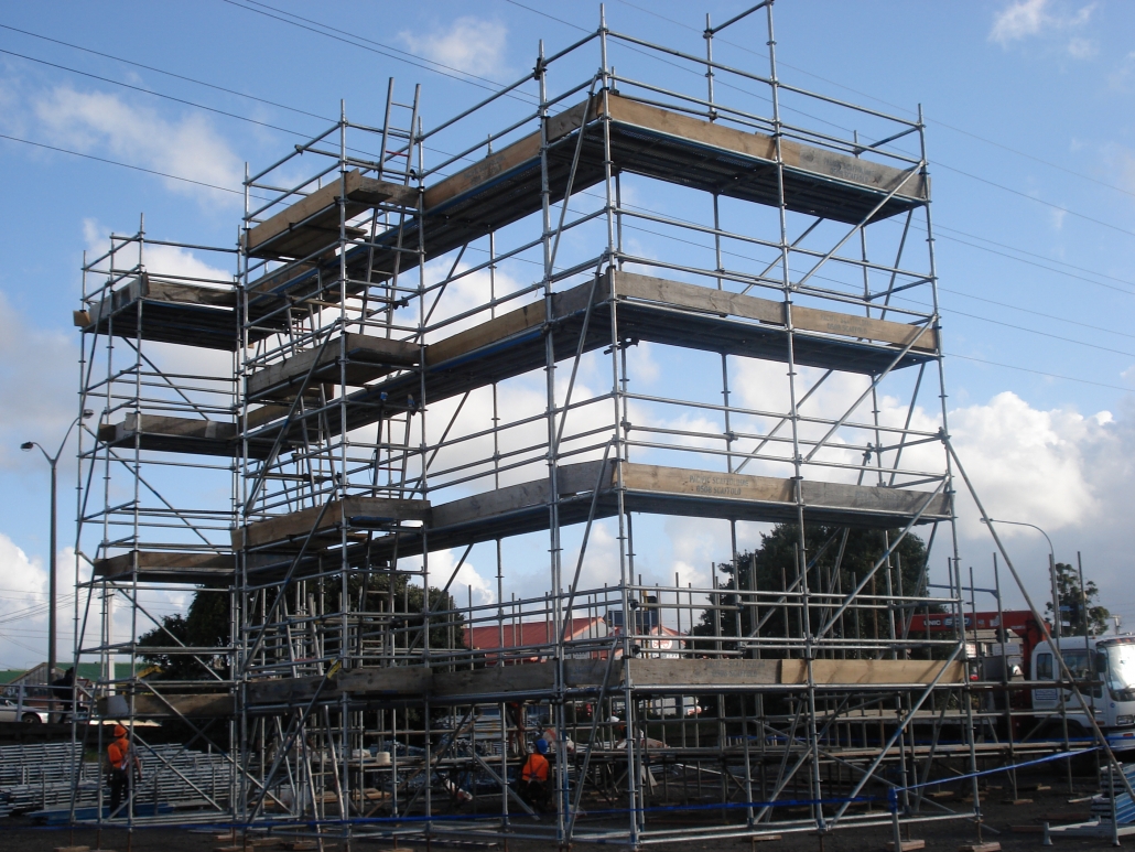 Manufaa ya aina ya disc-aina ikilinganishwa na scaffolding ya kawaida ya viwandani