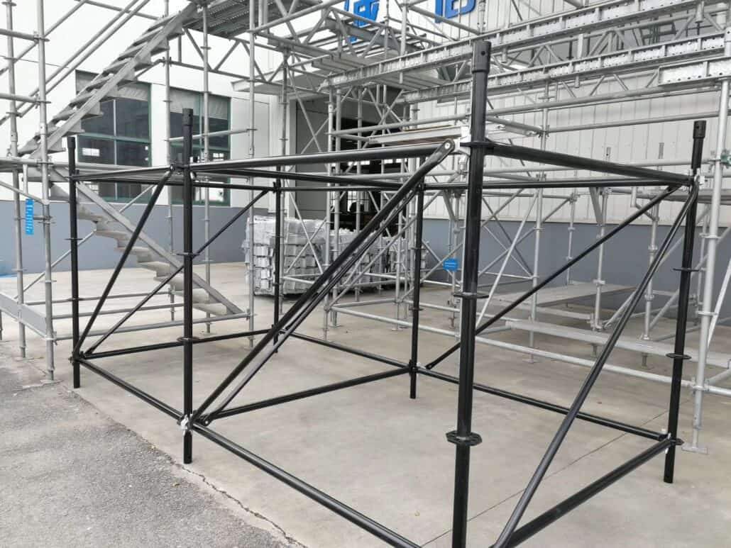 Do you know the key points to check for ground-based scaffolding
