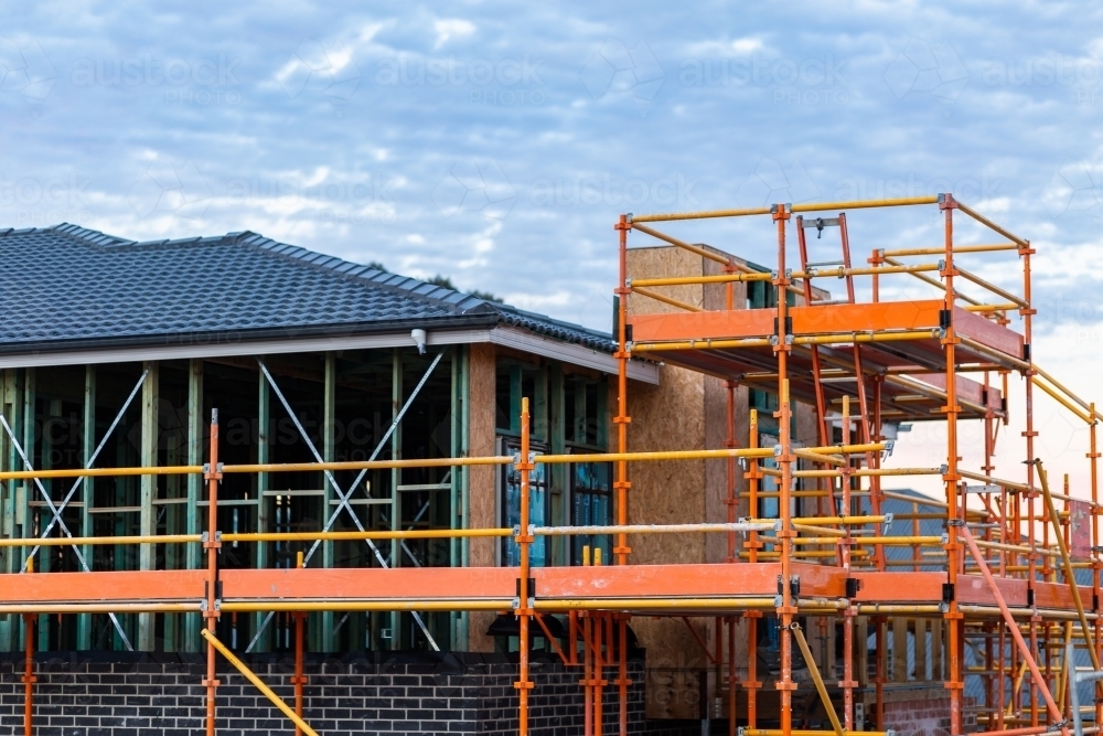 Construction technology, site survey, quality requirements, and technical briefing of the scaffolding