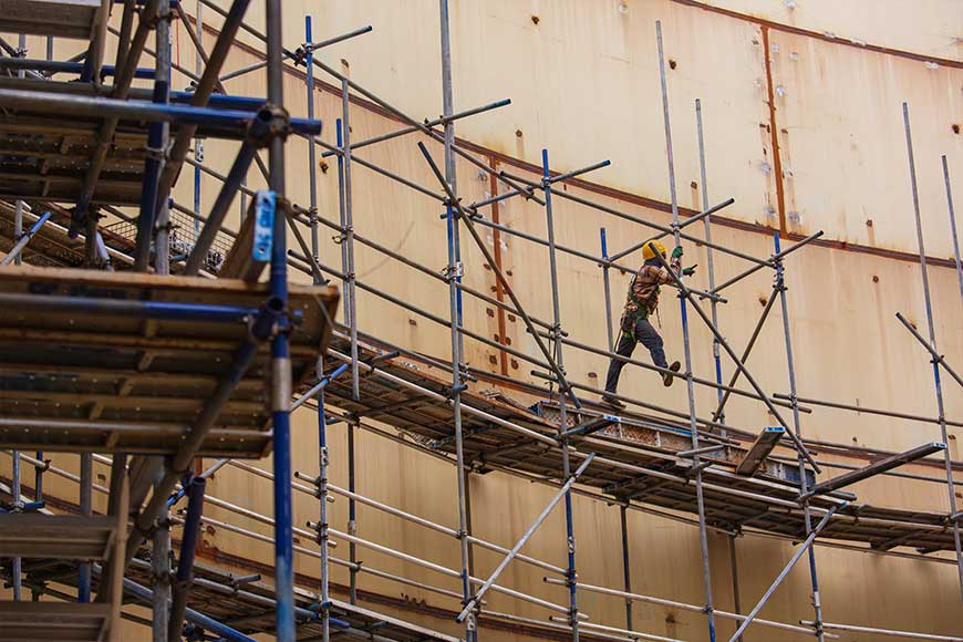 Precautions for the Industrial Scaffolding Erection