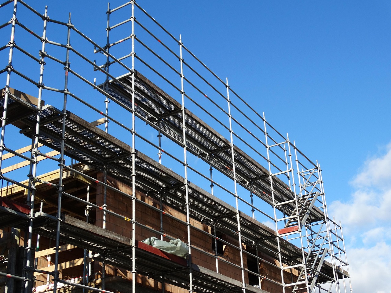 What are the key points and process control points of disc-lock scaffolding construction