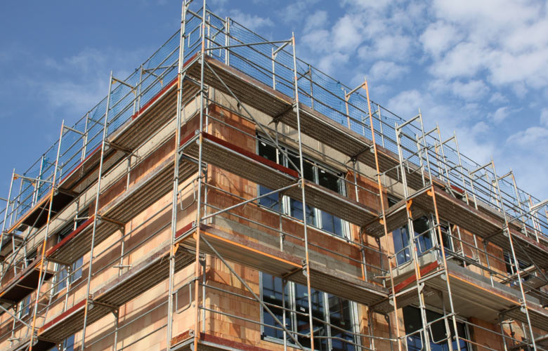 What are the technical characteristics and application advantages of scaffolding
