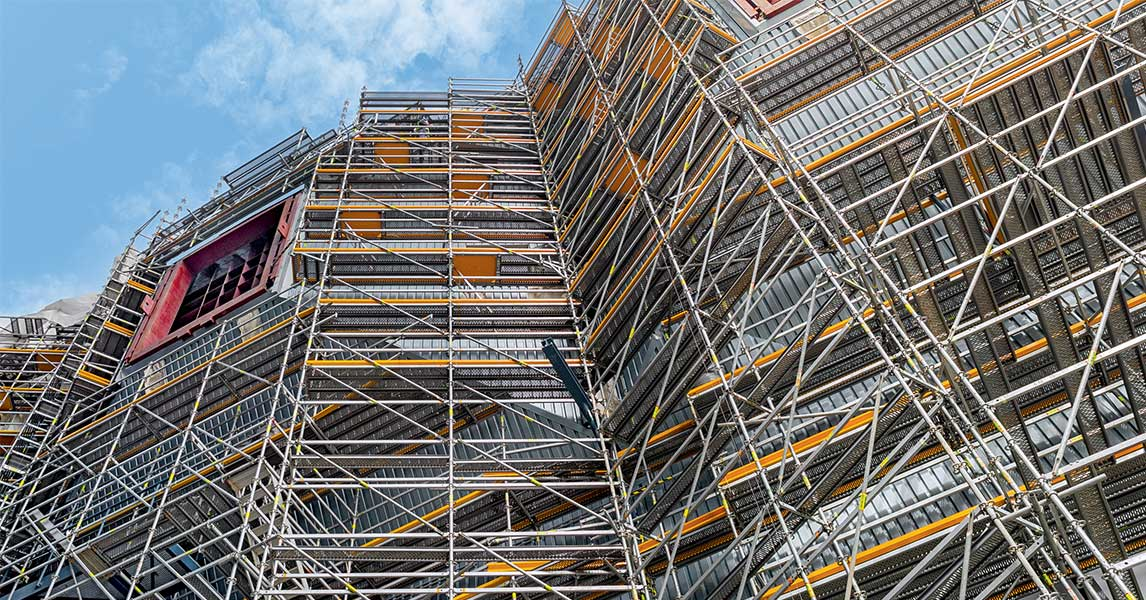 Why is disc-lock scaffolding cost-effective and labor-saving