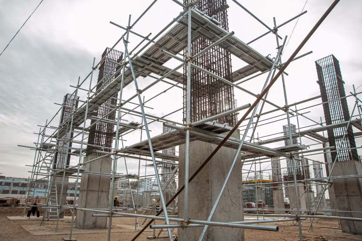 What are the future development trends of modular scaffolding
